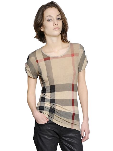 burberry t-shirts women's|burberry long sleeve women us.